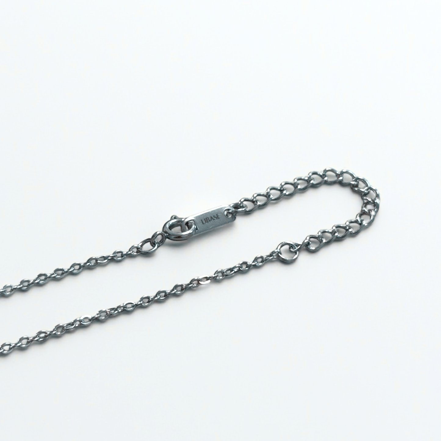 【ステンレス ツイストバー ペアネックレス】Twist Bar Necklace Set