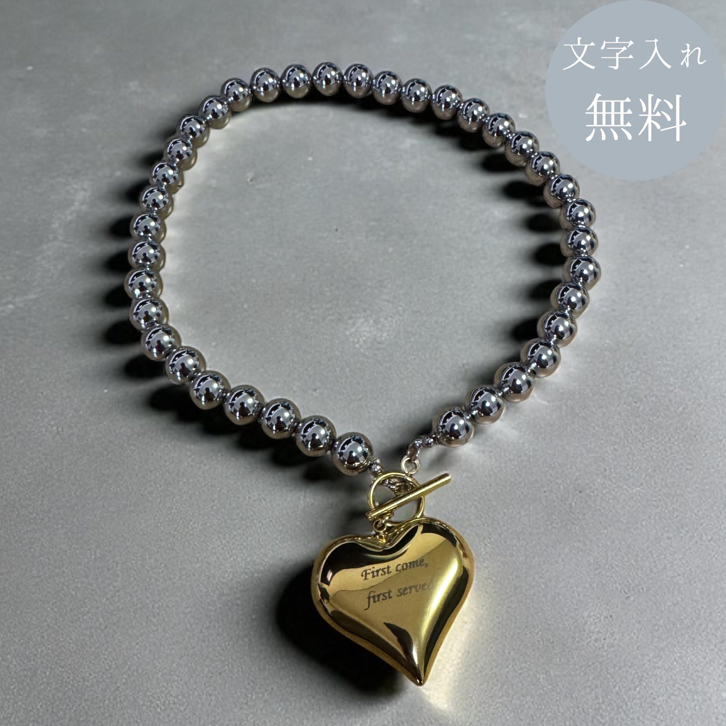 Heart Beaded Necklace