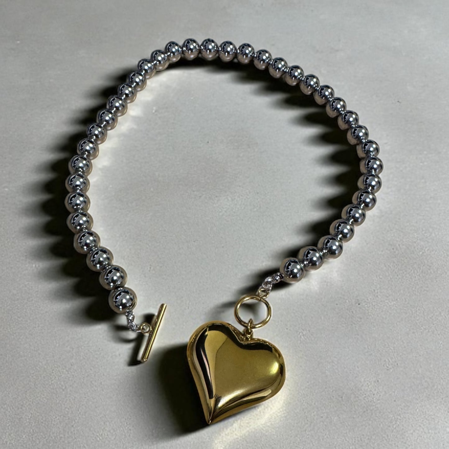 Heart Beaded Necklace