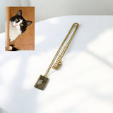 【写真彫刻可能】Memorial Card Necklace