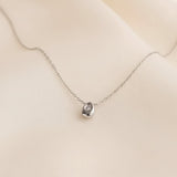 【ステンレス ドロップネックレス シンプル】Lumi Drop Necklace
