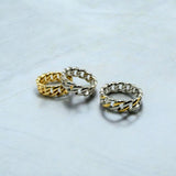 【ステンレス チェーンリング シンプル】Chain Ring