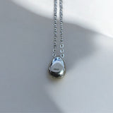 【ステンレス ドロップネックレス シンプル】Lumi Drop Necklace