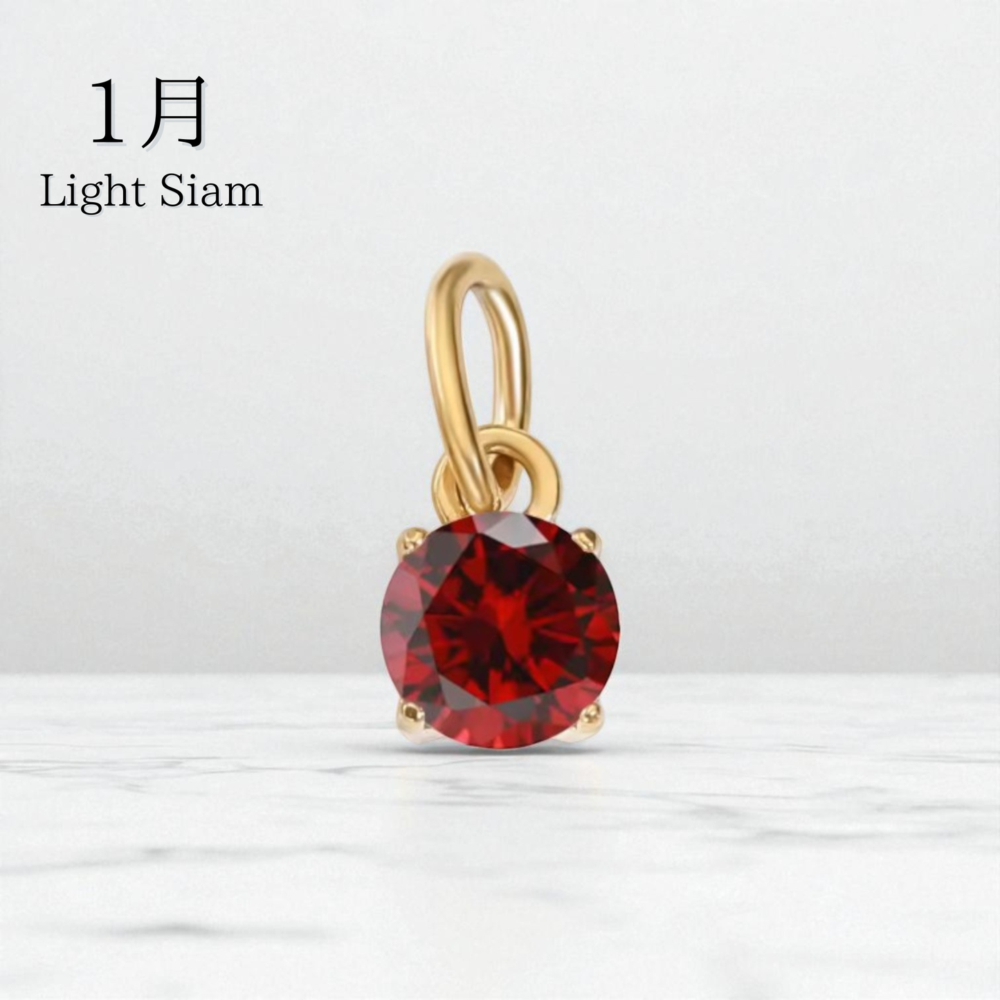 Birth Stone Charm(Gold)