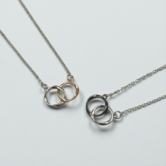 Linked Circle Necklace