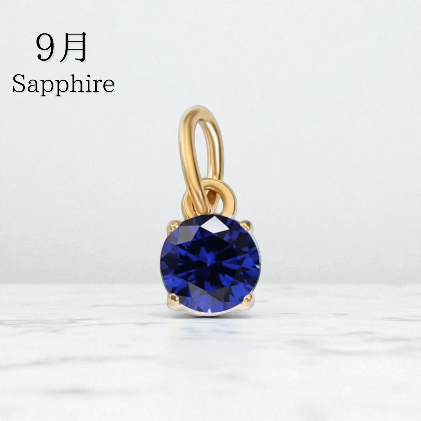 Birth Stone Charm(Gold)