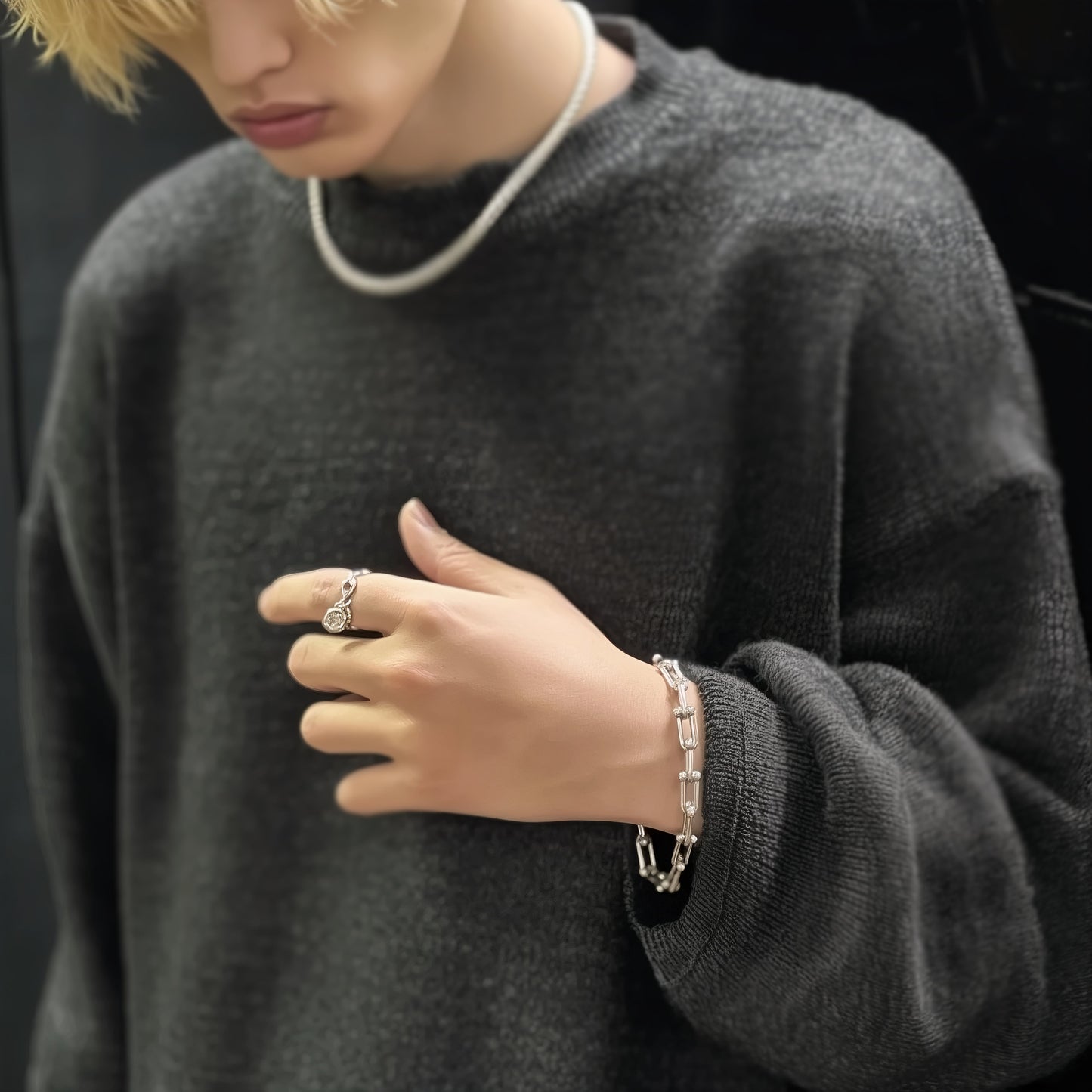 Coin Charm Ring