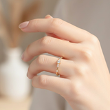 【シルバー925 リング 上品】Grace Line Ring
