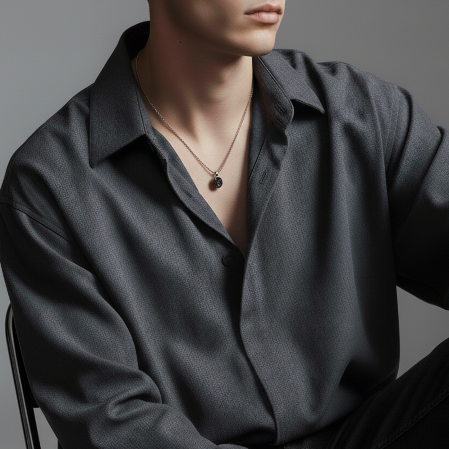 Vintage Hammered Necklace