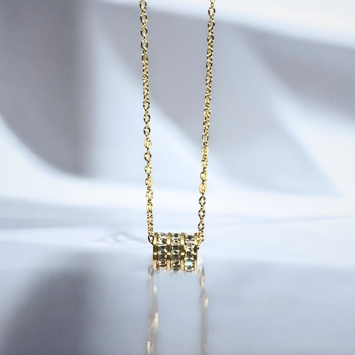 Twinkle Barrel Necklace