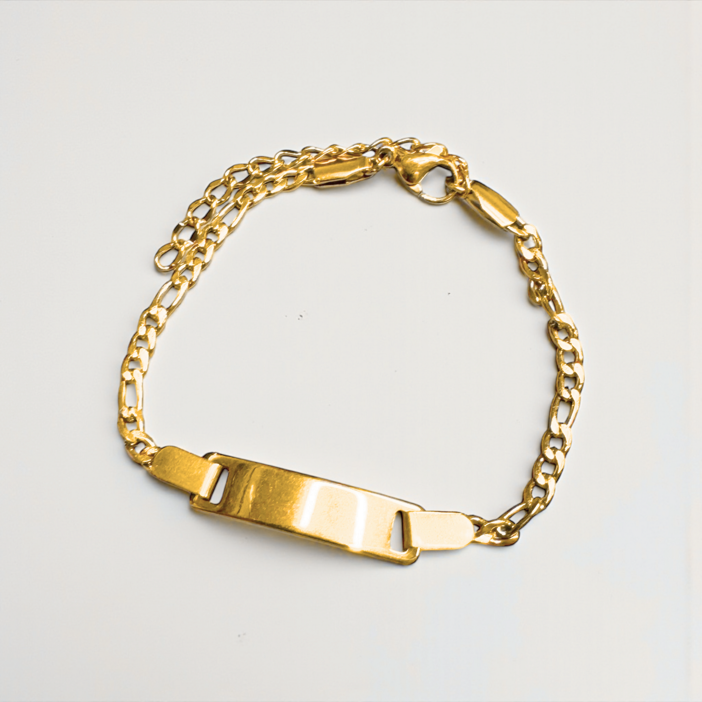 Message Plate Bracelet