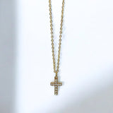 【ステンレス 刻印無料 クロスネックレス】Cross Necklace
