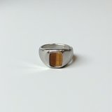 【ステンレス メンズ リング】Stone Ring