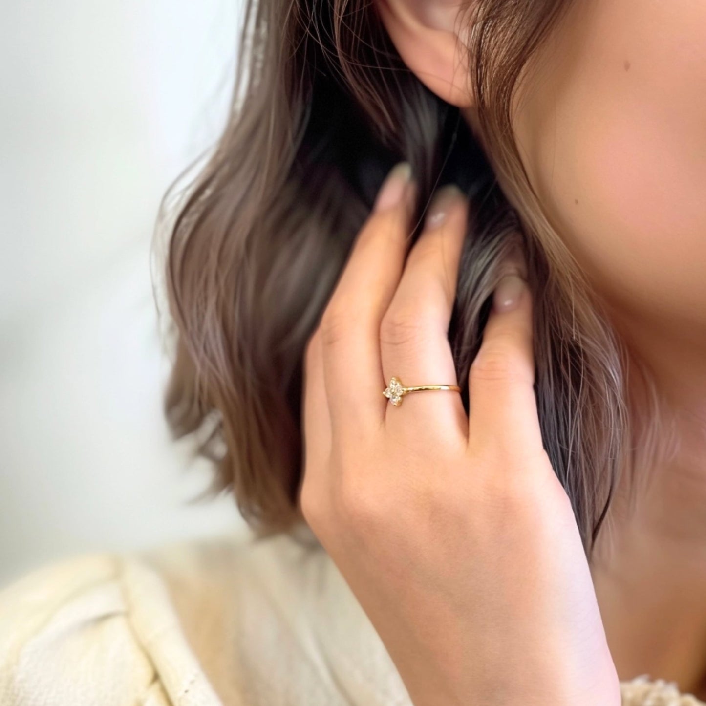 Star Bloom Necklace & Ring Set