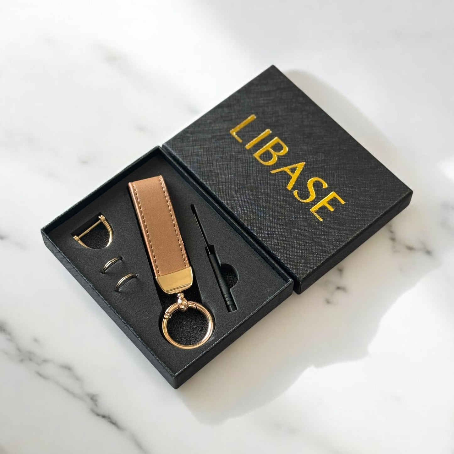 Luxe Name Key Ring
