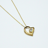 【シルバー925 レディース ネックレス】Eternal Heart Necklace