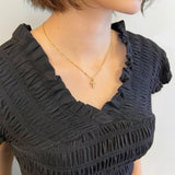 【ペアネックレス クロス  刻印無料】Cross Necklace Set