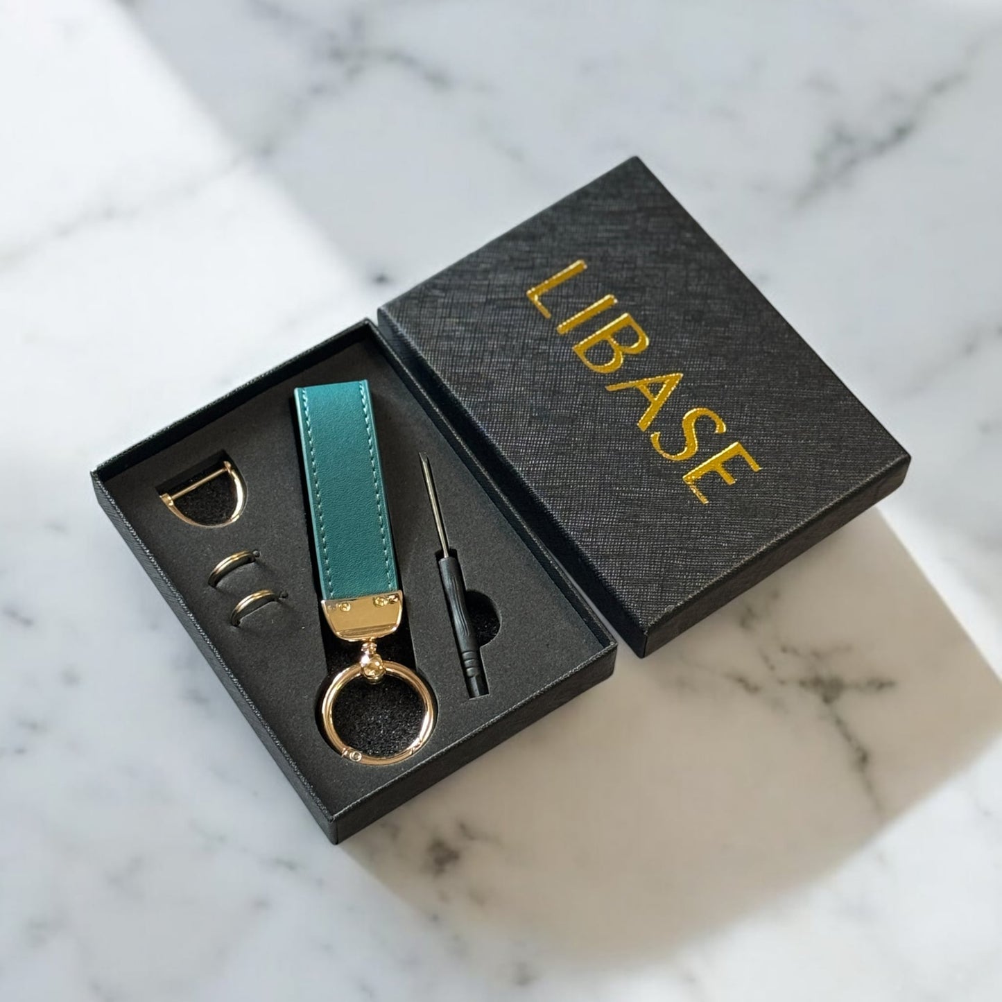 Luxe Name Key Ring