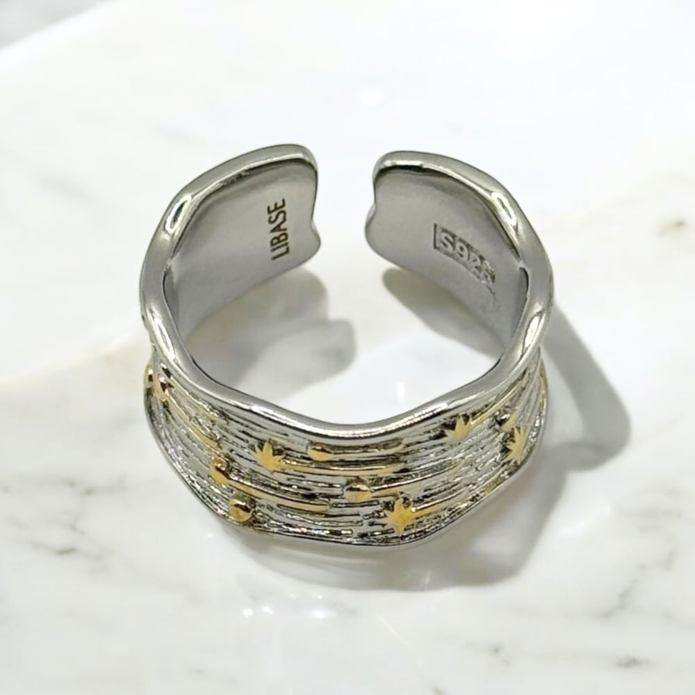 Meteor Bicolor Ring