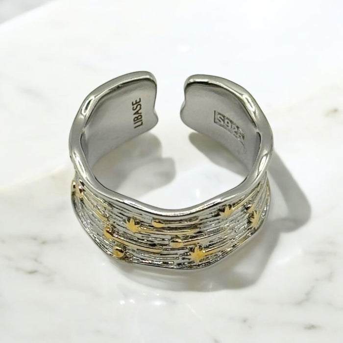 Meteor Bicolor Ring