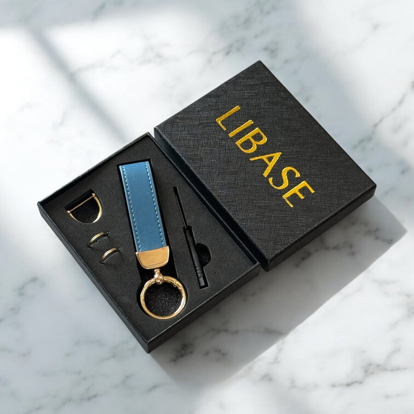Luxe Name Key Ring