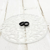 【ステンレス 刻印無料 ピアス】Half Freezing Hoop Pierce