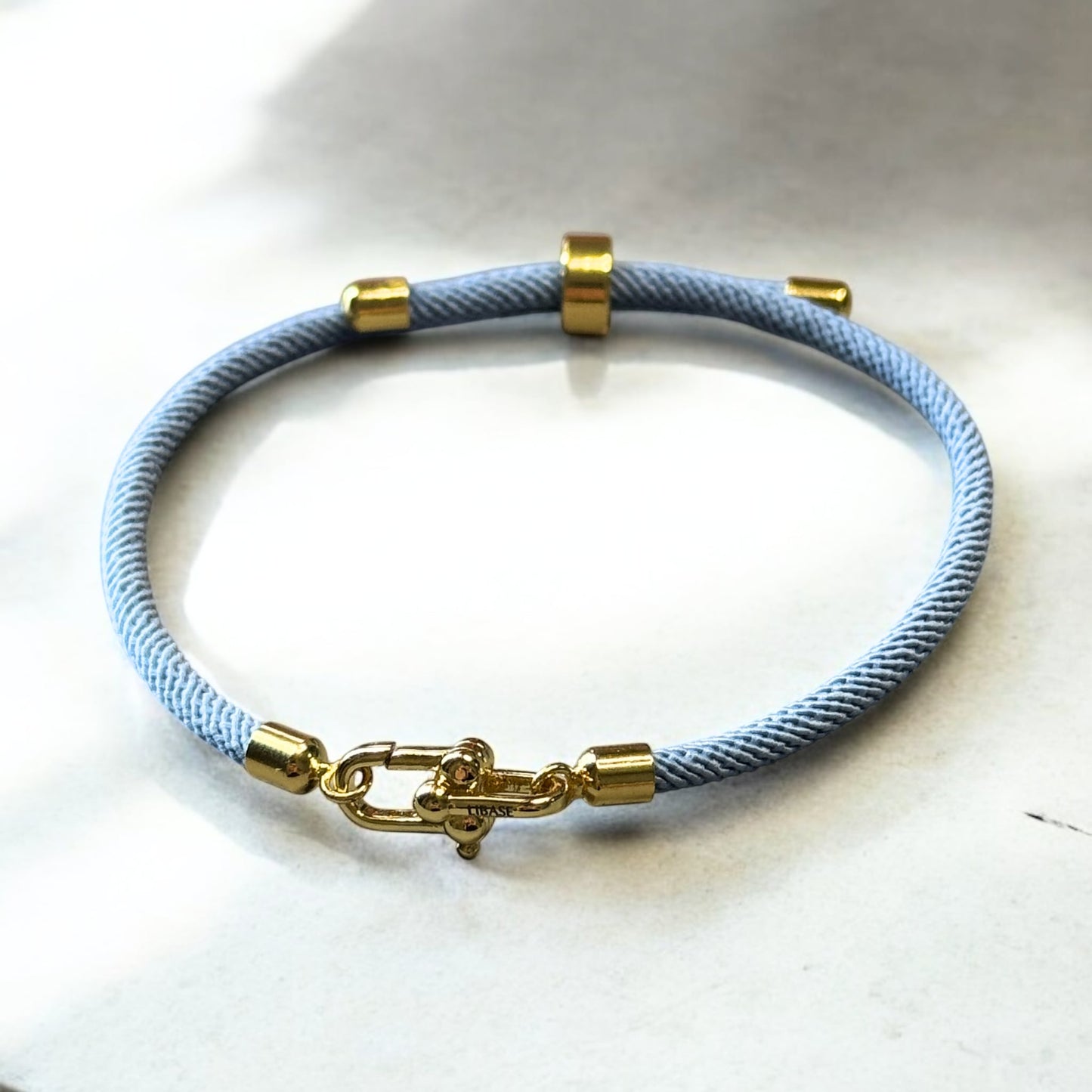 U-Shaped Lock Cord Bracelet