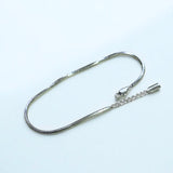 【ステンレス スネークチェーン ブレスレット】Snake Chain Bracelet