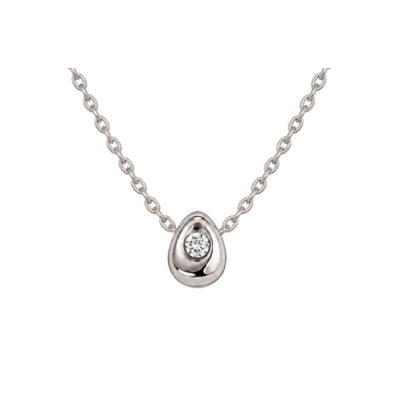 【ステンレス ドロップネックレス シンプル】Lumi Drop Necklace