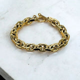 【ステンレス マンテル チェーンブレスレット】Mantel Chain Bracelet