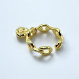 【刻印無料 コインチャーム リング】Coin Charm Ring
