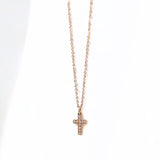 【ステンレス 刻印無料 クロスネックレス】Cross Necklace