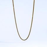 【ステンレス チェーンネックレス 錆びない】Stainless Chain Necklace