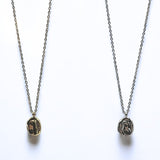【刻印無料 ヴィンテージ ネックレス】Vintage Hammered Necklace