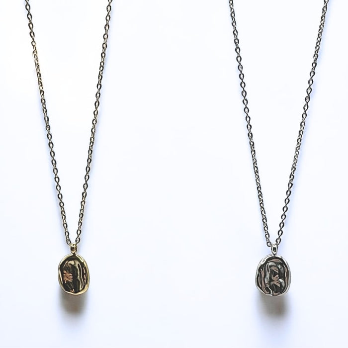 Vintage Hammered Necklace