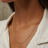 【ステンレス チェーンネックレス 錆びない】Stainless Chain Necklace