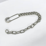 【ステンレス セーフティチェーン ブレスレット】Safety Chain Bracelet