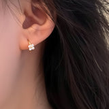 【シルバー925 レディース ピアス】Star Bloom Pierce
