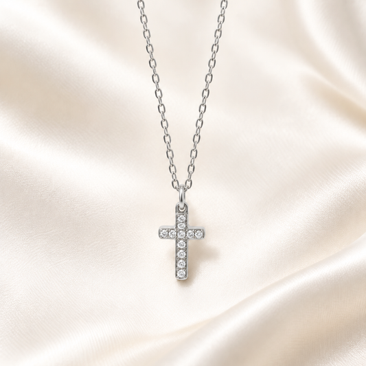 【ステンレス 刻印無料 クロスネックレス】Cross Necklace