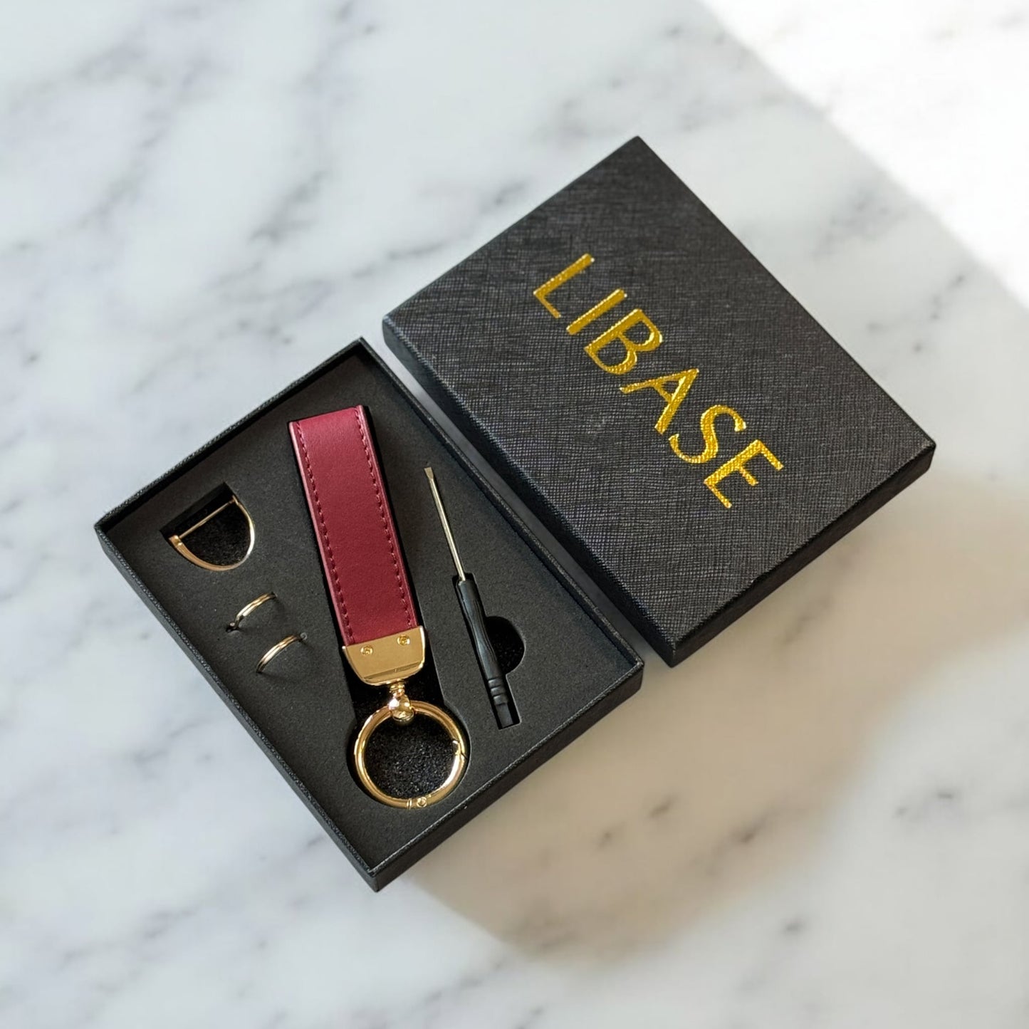 Luxe Name Key Ring
