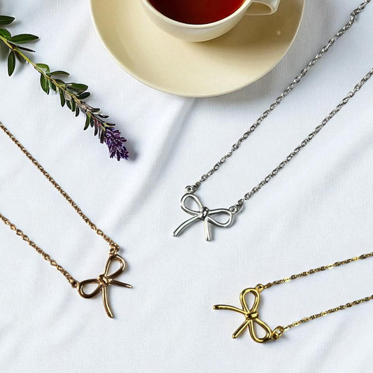 Eternal Ribbon Necklace