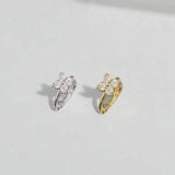 【シルバー925 レディース ピアス】Star Bloom Pierce