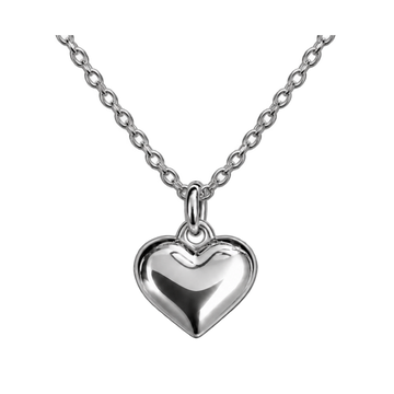 【ステンレス 刻印無料 ハートネックレス】Message Heart Necklace