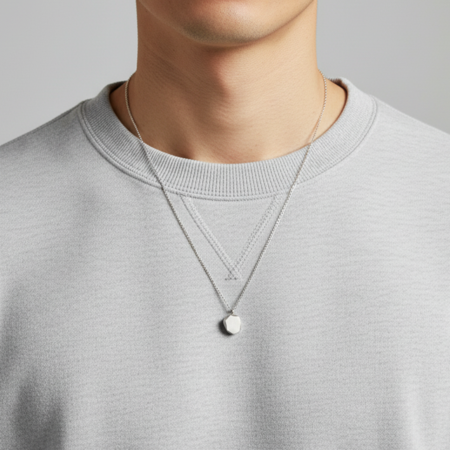 Organic Pebble Necklace Set