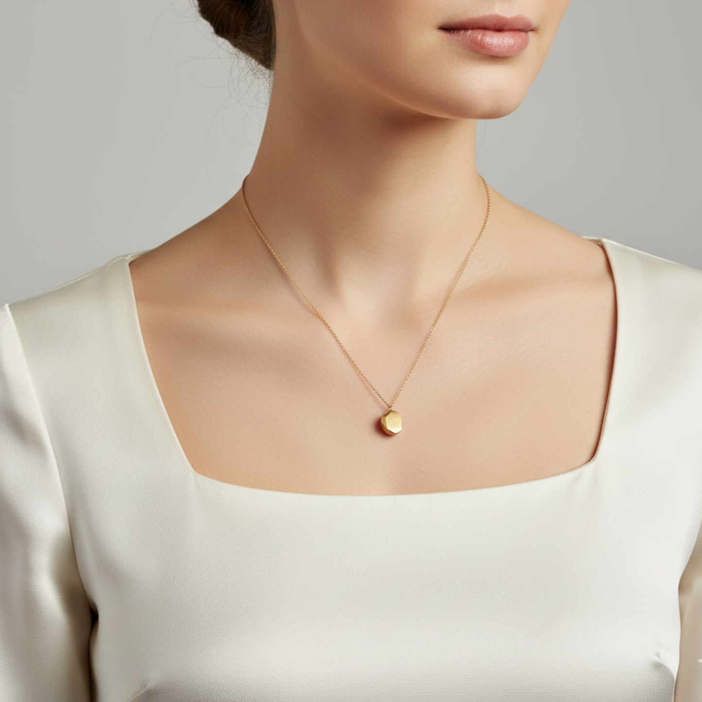 Organic Pebble Necklace Set