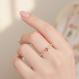 【シルバー925 ハートリング フリーサイズ】Promise Glow Heart Ring