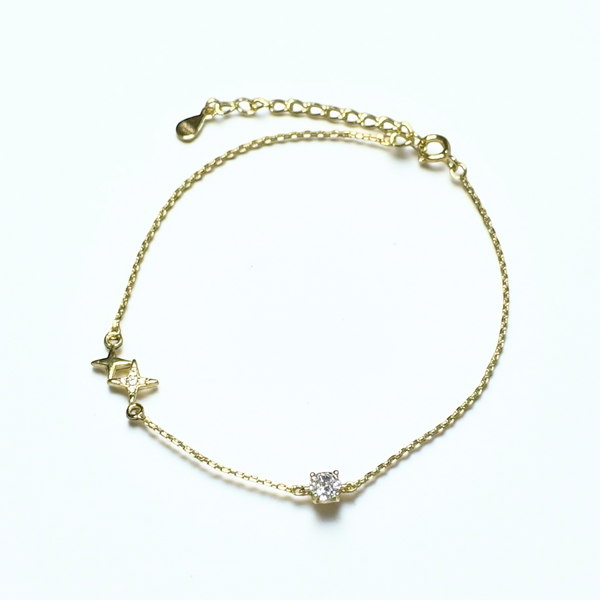 【シルバー925 レディース ブレスレット】Starry Shine Bracelet